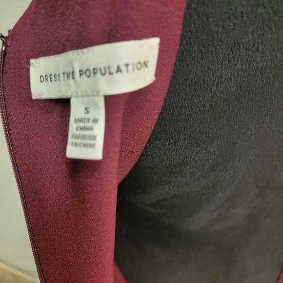 Dress the Population Camden Halter Size S - Picture 5 of 7